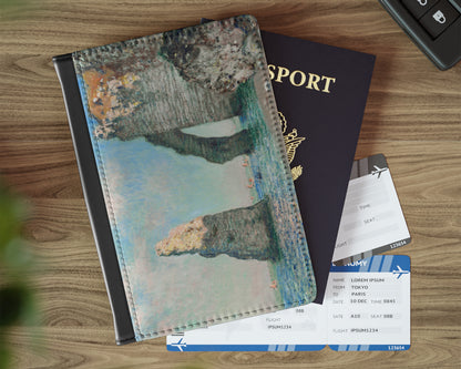 Claude Monet - Cliffs at Étretat passport cover