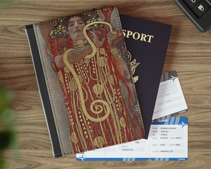 Gustav Klimt - Hygieia passport cover