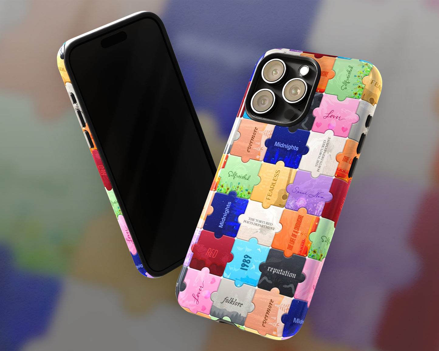The Eras puzzles iPhone case
