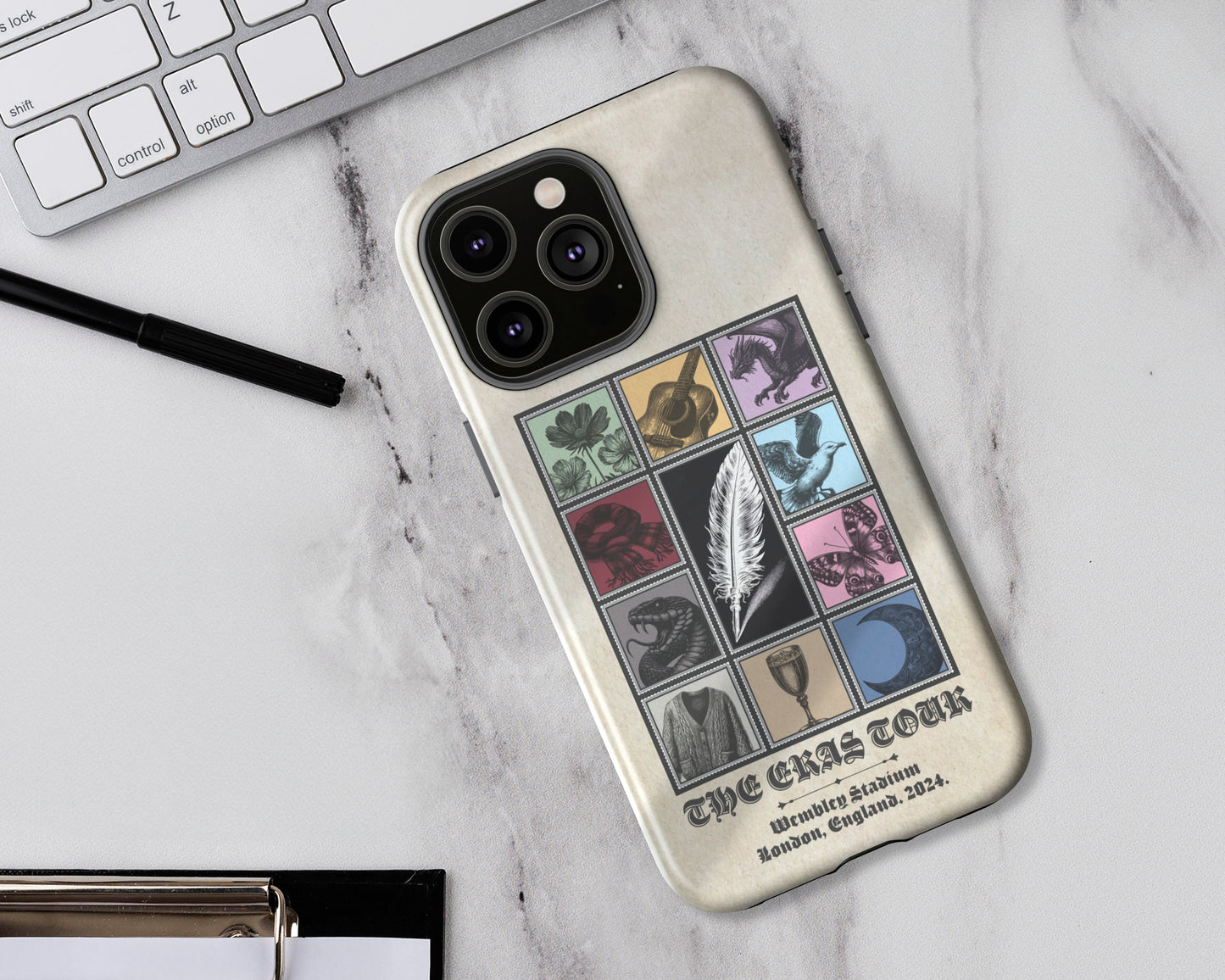 The Eras Tour medieval style iPhone case