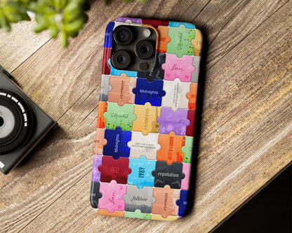 The Eras puzzles iPhone case