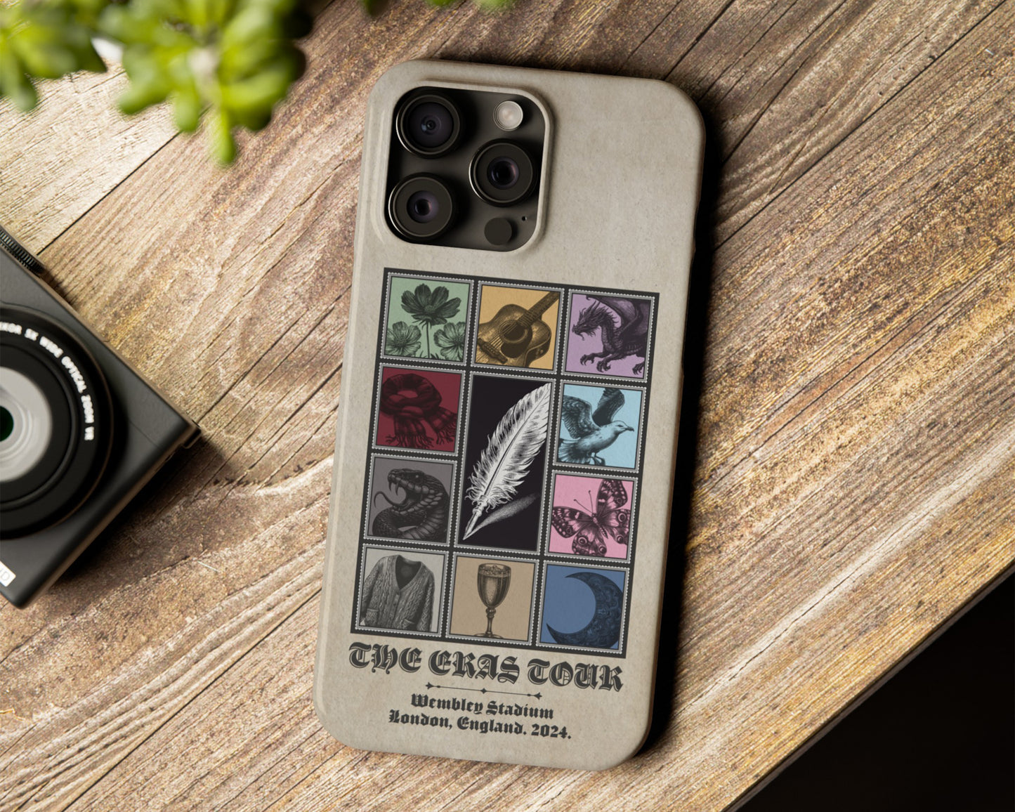The Eras Tour medieval style iPhone case