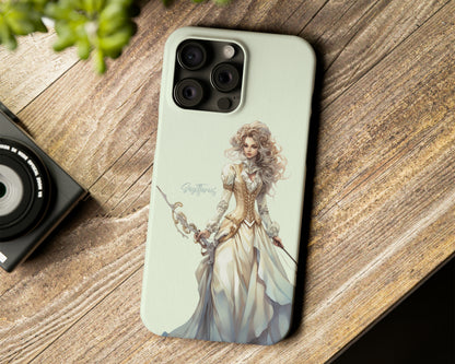 Zodiac sign watercolor Goddesses iPhone case