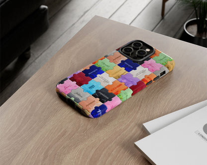 The Eras puzzles iPhone case