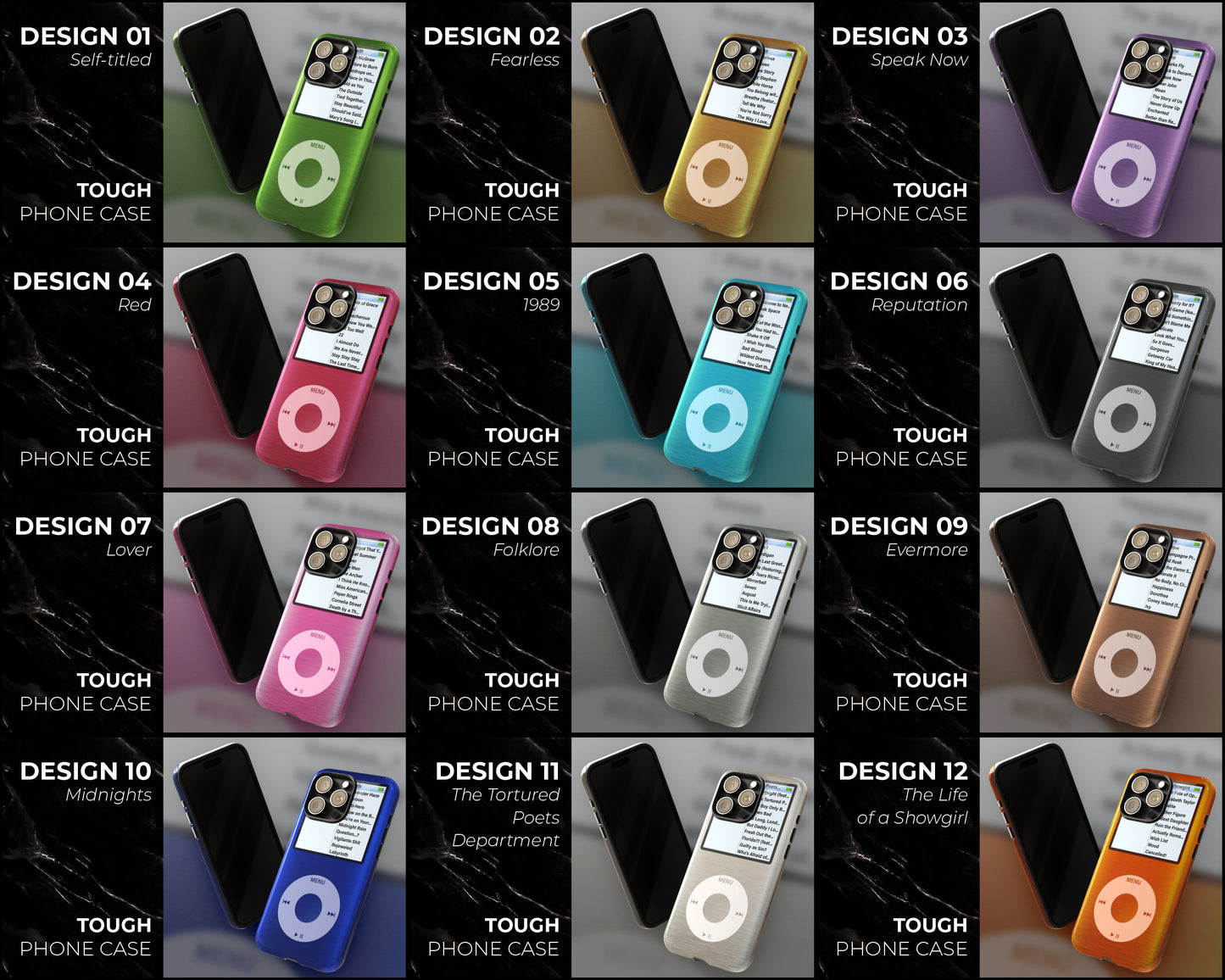 Collection of The Eras iPod Nano style iPhone case