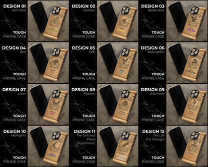 Collection of The Eras medieval scroll iPhone case