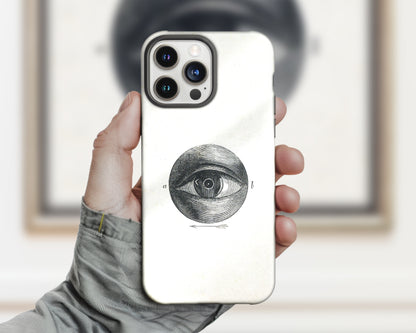 Isaac Weissenbruch - Menselijk Oog Met Een Afwijking iPhone case