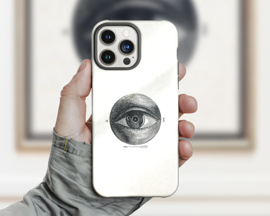 Isaac Weissenbruch - Menselijk Oog Met Een Afwijking iPhone case