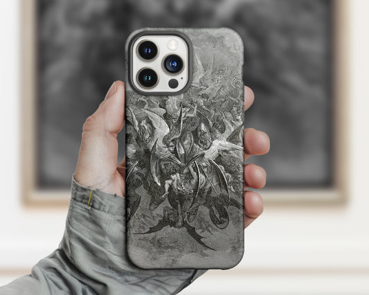 Gustave Dore - Paradise Lost iPhone case