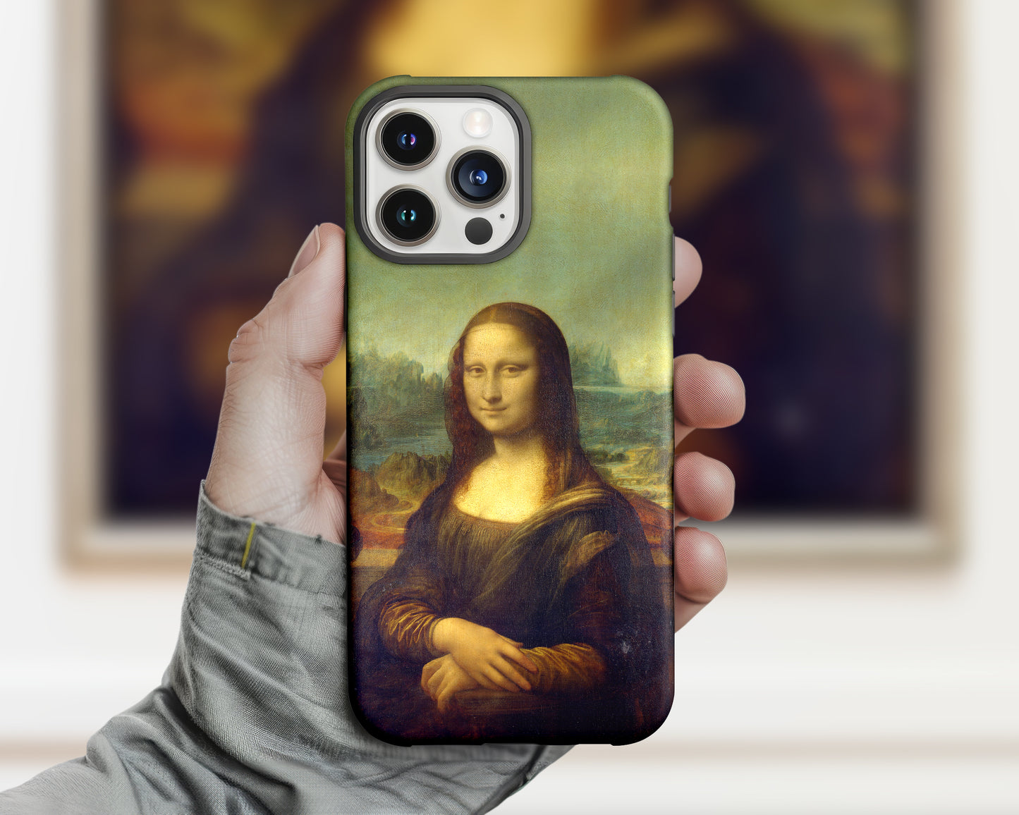 Leonardo Da Vinci - Lisa del Giocondo iPhone case