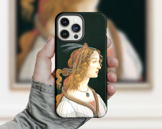 Sandro Botticelli - Portrait of a Young Woman iPhone case
