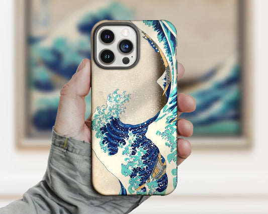 Katsushika Hokusai - The Great Wave off Kanagawa iPhone case