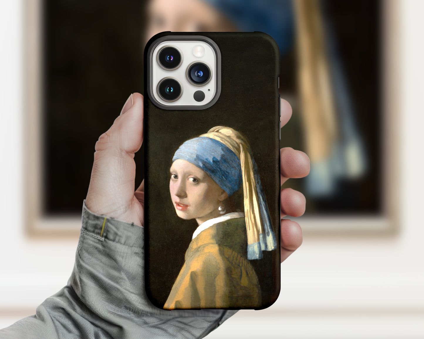 Johannes Vermeer - Girl with a Pearl Earring iPhone case