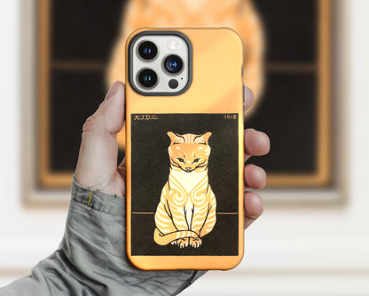 Julie de Graag - Sitting Cat iPhone case