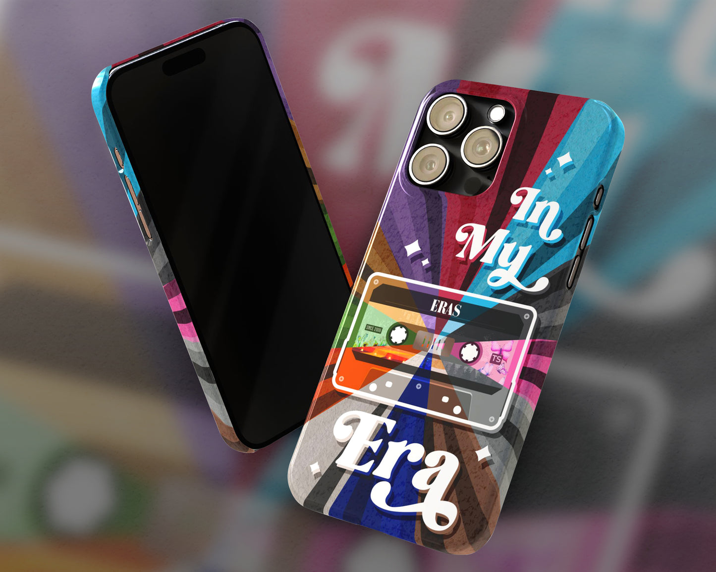 In my Eras era vintage cassette tape iPhone case