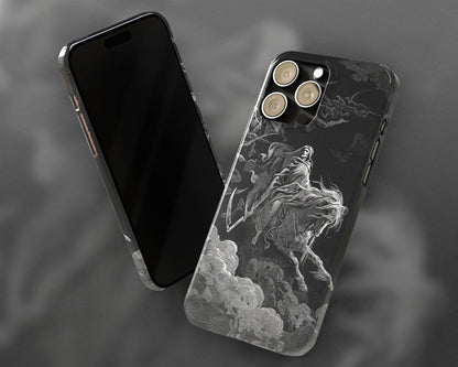 Gustave Dore - The Vision of Death iPhone case