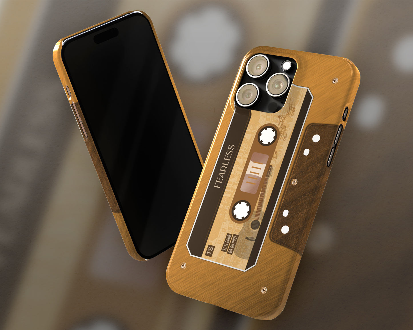 Fearless era cassette tape iPhone case