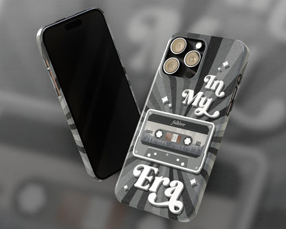 In my Folklore era vintage cassette tape iPhone case