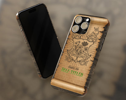 Self-titled era medieval scroll iPhone case