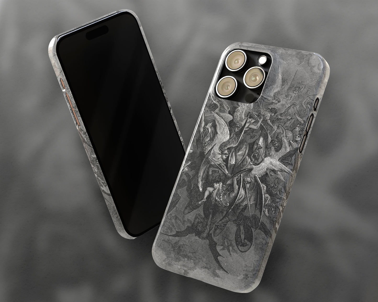 Gustave Dore - Paradise Lost iPhone case