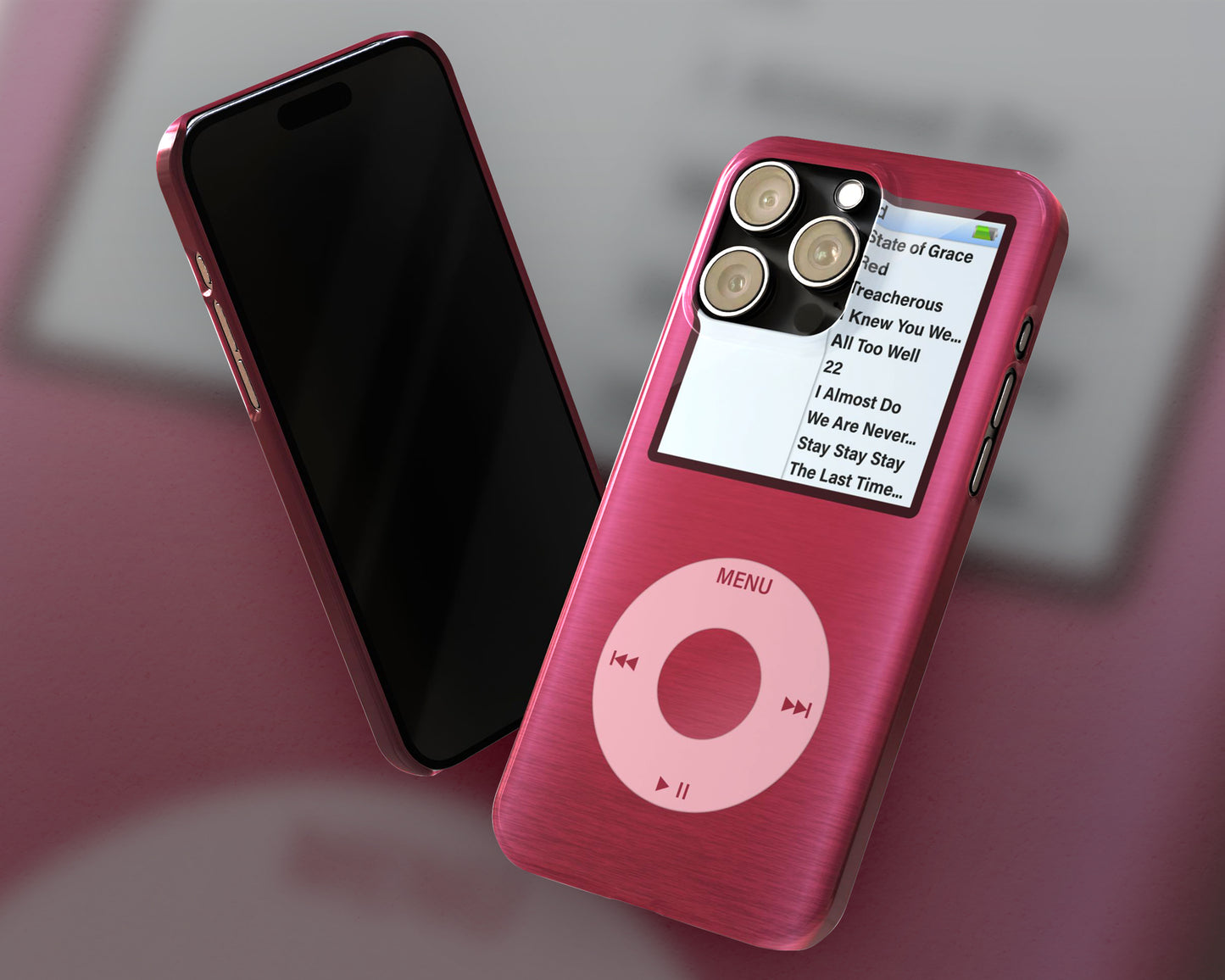 Red era iPod Nano style iPhone case