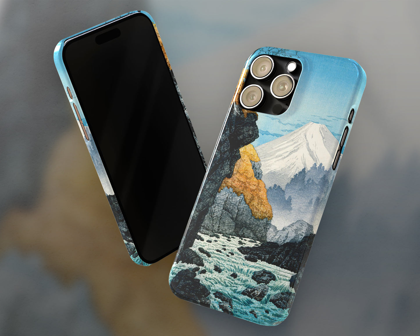 Hiroaki Takahashi - Foot of Mount Ashitaka iPhone case