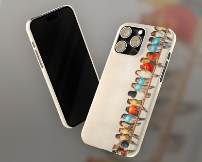 Hector Giacomelli - A Perch of Birds iPhone case