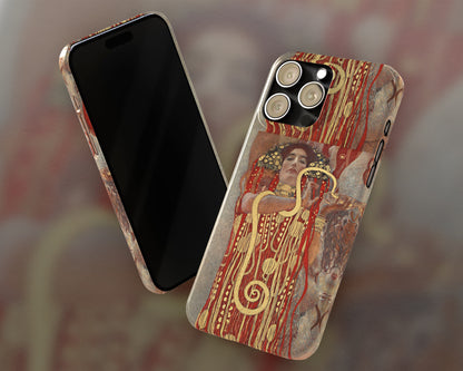 Gustav Klimt - Hygieia iPhone case