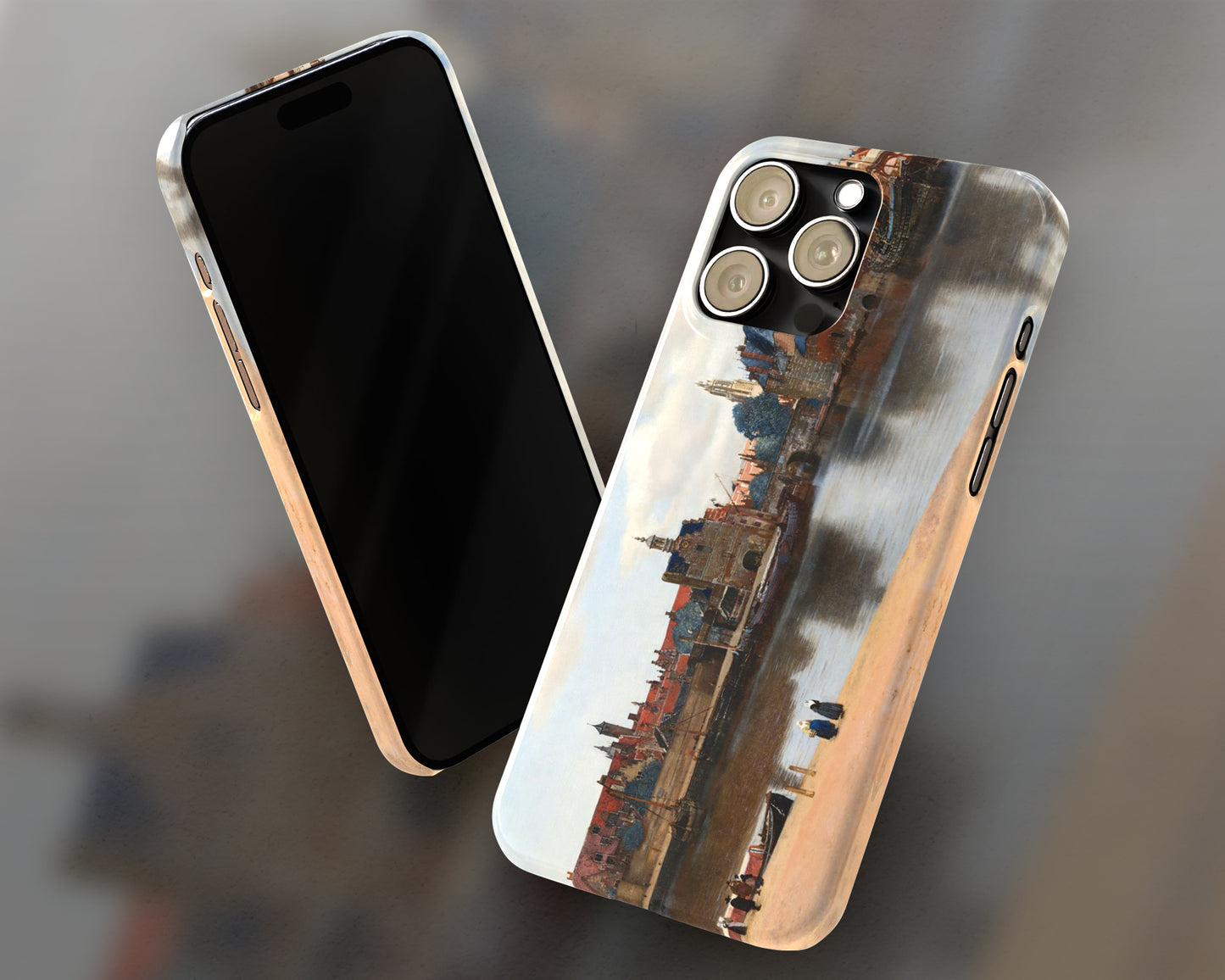 Johannes Vermeer - View of Delft iPhone case