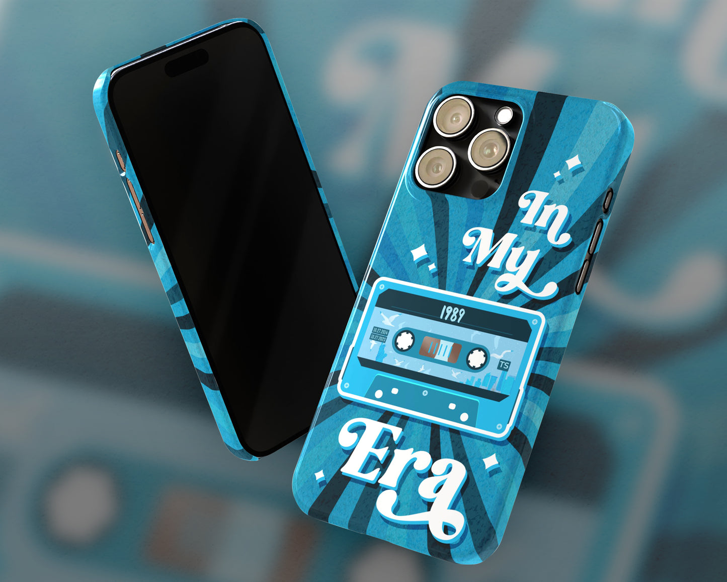 In my 1989 era vintage cassette tape iPhone case
