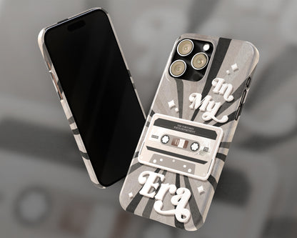 In my Tortured Poets era vintage cassette tape iPhone case