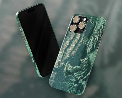 William MacKenzie - Aurora Borealis in High Latitudes iPhone case