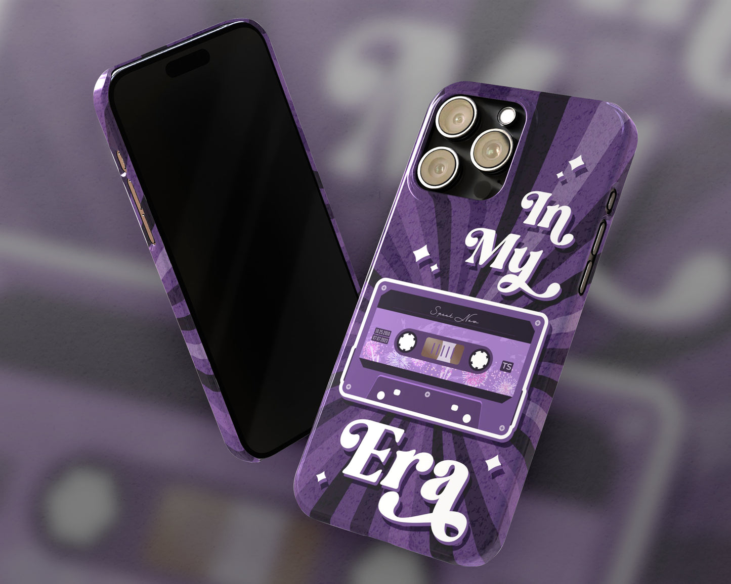 In my Speak Now era vintage cassette tape iPhone case