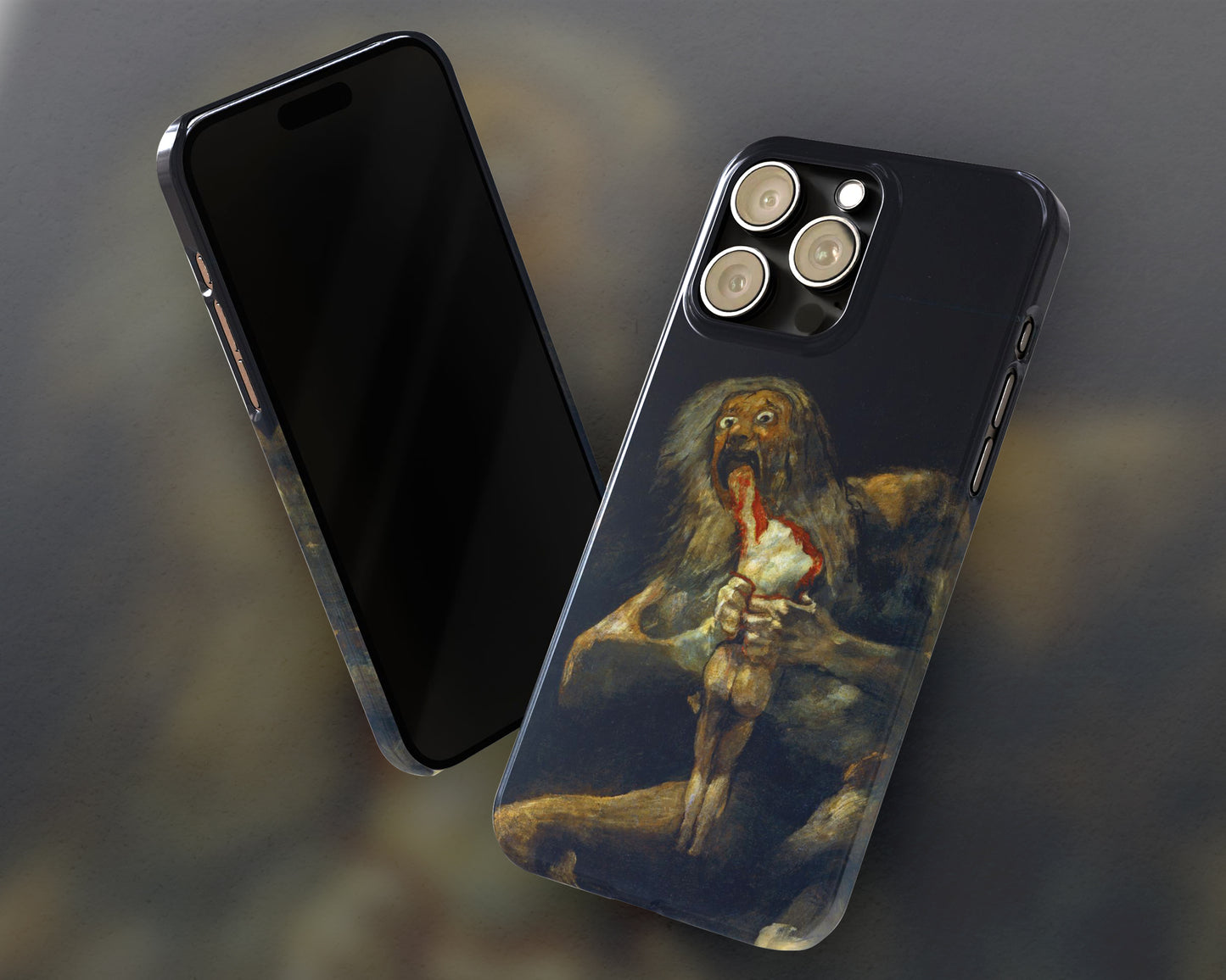 Francisco Goya - Saturn Devouring His Son iPhone case
