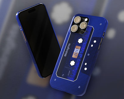 Midnights era cassette tape iPhone case