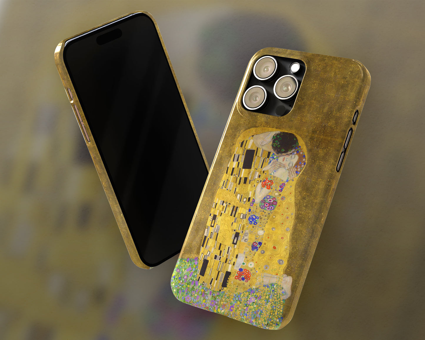 Gustav Klimt - The Kiss iPhone case