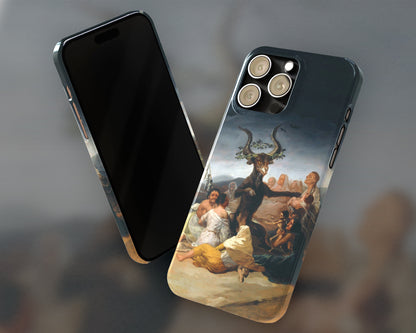 Francisco Goya - Witches' Sabbath iPhone case