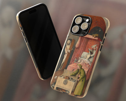 Hieronymus Bosch - Death and the Miser iPhone case