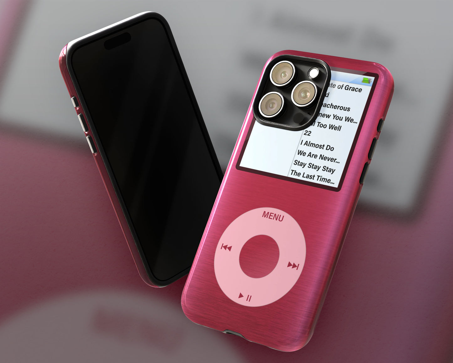 Red era iPod Nano style iPhone case