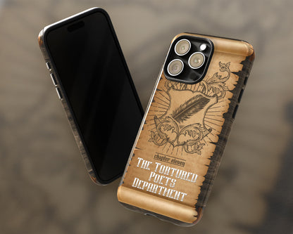 Tortured Poets era medieval scroll iPhone case