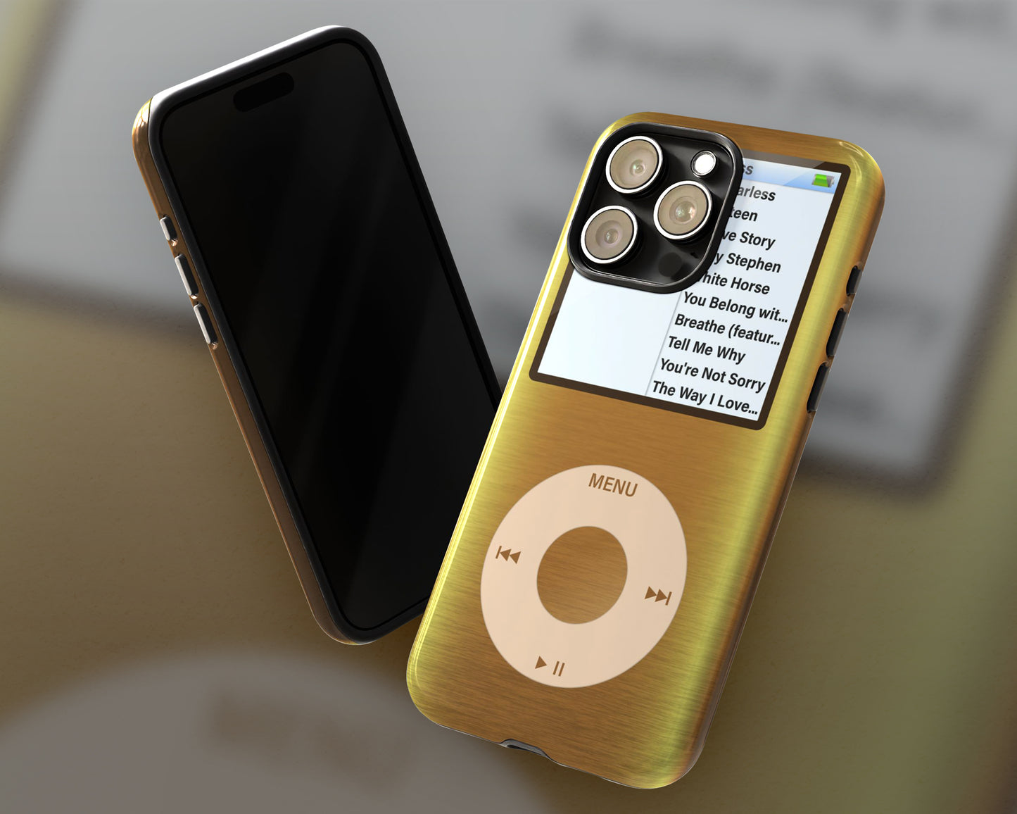 Fearless era iPod Nano style iPhone case