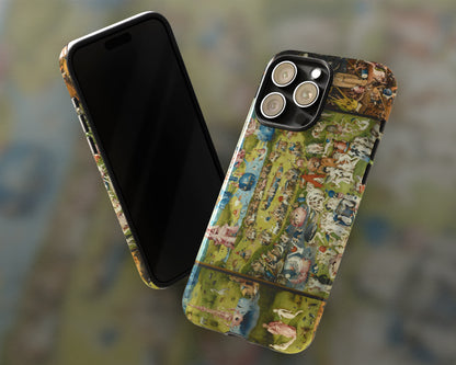Hieronymus Bosch - The Garden of Earthly Delights iPhone case