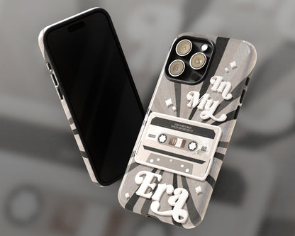 In my Tortured Poets era vintage cassette tape iPhone case