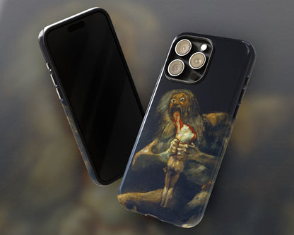 Francisco Goya - Saturn Devouring His Son iPhone case