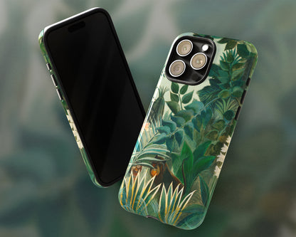 Henri Rousseau - The Equatorial Jungle iPhone case