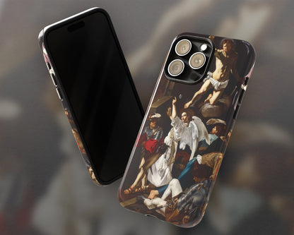 Cecco del Caravaggio - Resurrection iPhone case
