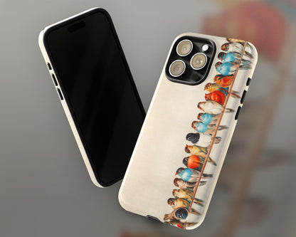 Hector Giacomelli - A Perch of Birds iPhone case