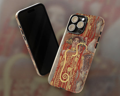 Gustav Klimt - Hygieia iPhone case