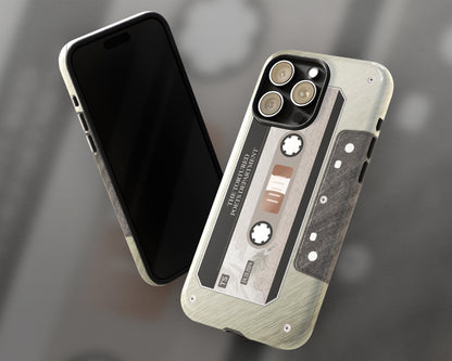 Tortured Poets era cassette tape iPhone case