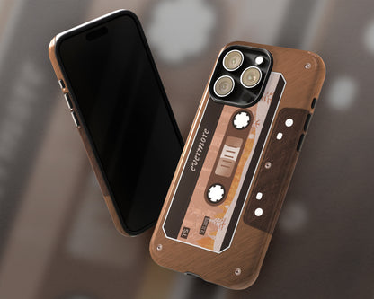Evermore era cassette tape iPhone case